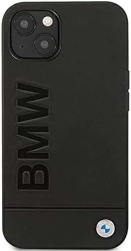 BMW BMHCP13MSllBK Case за iPhone 13 6,1 инчи Црн потпис лого отпечаток