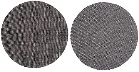 10x 9in 220mm мрежа без прашина анти-блокирање на кука и јамка Дискови за пескарење околу абразивна шкурка 80-320 мелење хартија за мелење хартија