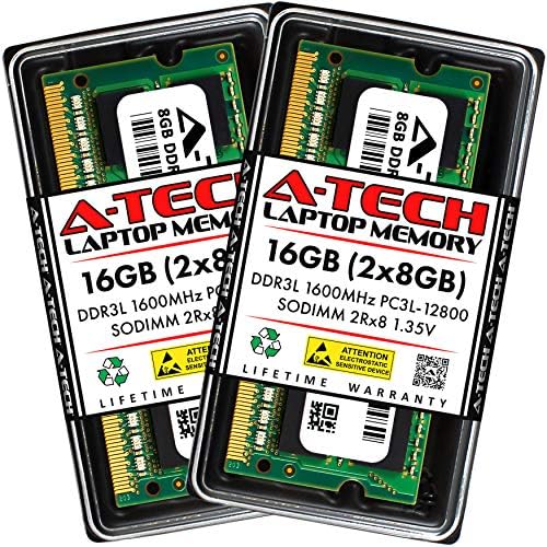 A-Tech 16GB RAM МЕМОРИЈА За DELL XPS Еден 27 Десктоп 2720 | DDR3 1600MHz PC3 - 12800 NON ECC SO-DIMM 2rx8 1.5 V-лаптоп &засилувач; Комплет За