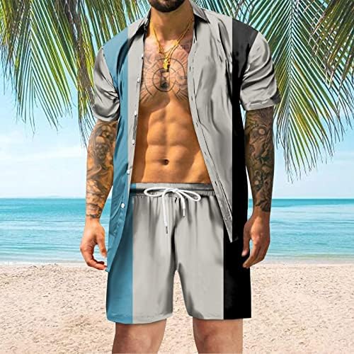 Bmisegm мажи одговара редовно вклопување мажи лето модно рекреација на хаваи приморска празничка плажа дигитално 3Д печатење кратки ракави