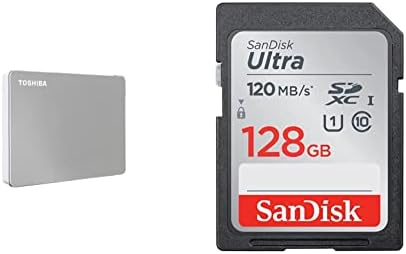 Toshiba Canvio Flex 1tb Пренослив Надворешен Хард Диск USB-C USB 3.0, Сребро ЗА КОМПЈУТЕР, Mac, &засилувач; Таблет-HDTX110XSCAA &засилувач;