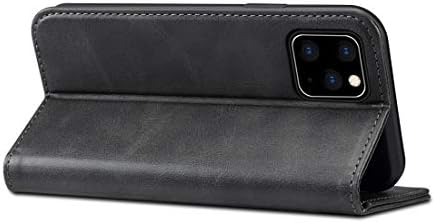 Исклучителна кутија за мобилен телефон Сутени Текстура Хоризонтална флип кожа со држач и слотови за картички и паричник за iPhone 11
