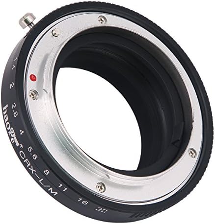 Адаптер за леќи Haoge за Contarex CRX монтирање на леќи на Leica M LM монтирање камера како што се M240, M262, M3, M2, M1, M4, M5, M6,