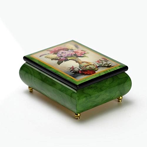 Рачно изработено Ерколано 18 Белешка Музичка кутија - сликање на малата змеј вазна од Бренда Бурк - многу песни што треба да