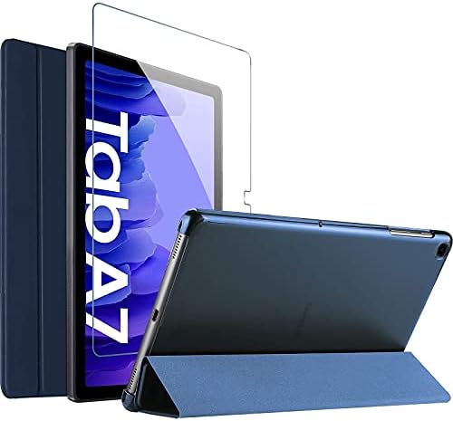 Procase 2 Pack Galaxy Tab A7 10.4 2020 Заштитник на екранот T500 T505 T507 пакет со Galaxy Tab A7 10.4 2020 Case со заштитен стакло