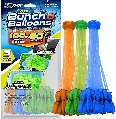 200 партиски пакувања на балони - 6 гроздови изнесува 200 лесни балони за полнење вода - забавни фаворизи за забави за играчки