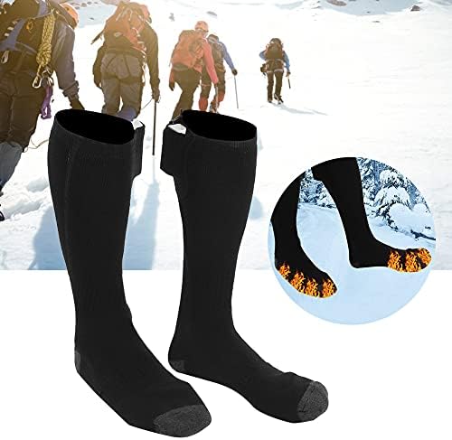 Електрични Загреани Чорапи, Двостран Електричен Зимски Термички Чорап На Полнење Со 1200mah Батерија На Полнење За Мажи Жени Скијање