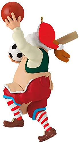 Hallmark Keepsake Christmas Ornament 2018 година датира, спортска опрема за Toymaker Santa
