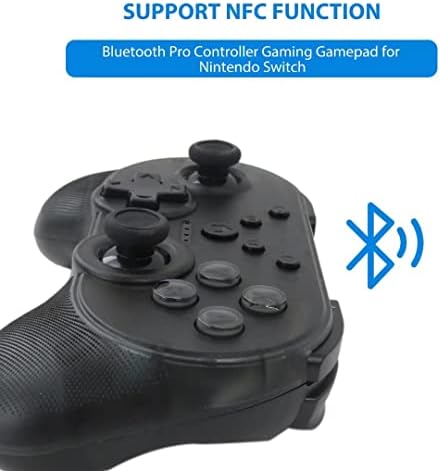 JRSHOME Bluetooth Мини Безжичен Контролер За Nintendo Прекинувач, Поддршка Nfc Функција, Bluetooth Pro Контролер Игри На Среќа Gamepad За Nintendo