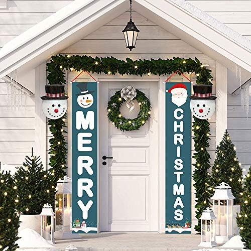Фунпени снежен човек на Божиќните корици на лежиштето, Божиќно отворено декорација, светлосни капаци за светла, гаражни светла, големи светлосни