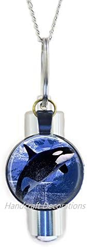 Делфини кремирање урн ѓердан пријател подарок море урн сина океан кремација урдан делфин накит морски кремирање урдан ѓердан сина вода морско животно