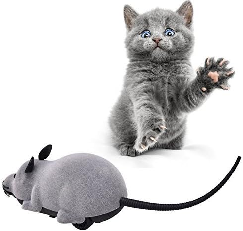 Патгоал играчка за далечински управувач за мачки смешно бркање електрични симулациски играчки за играчки за животни