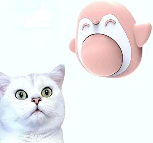 Mocoe Pet Toy Penguin форма ротирачки нане топка мачки закуски што лижат музика моларен артефакт 蓝色