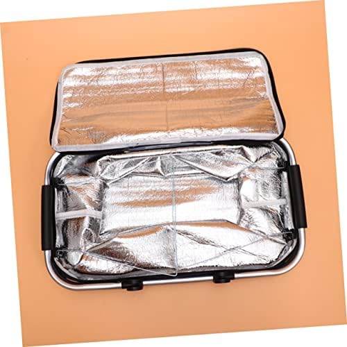 Изолирана торбичка за намирници торбички за испорака храна потопла торби кутија за складирање на отворено преносен инкубатор термичка кутија ладилна
