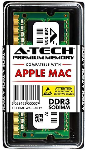 A-Tech за Apple 2GB DDR3 1067MHz / 1066MHz PC3-8500 SODIMM Memory RAM MODULE за MacBook, MacBook Pro, Imac, Mac Mini-Модели