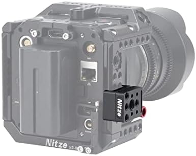 NITZE QR NATO Rail Clamp Mount Adapter додаток со нишки 1/4 n 3/8 за кафези на камера