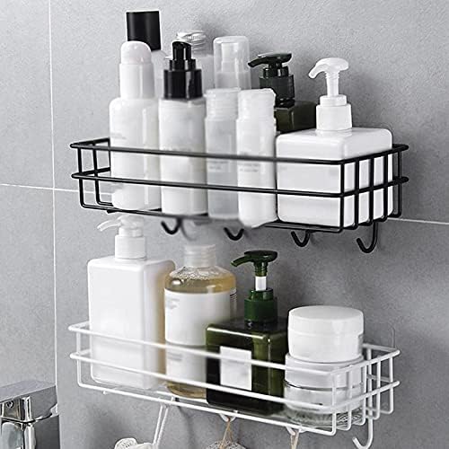 Wxxgy Бања за туширање за висина на полицата кујна кујна спална соба бања корпа за складирање на шминка/бела