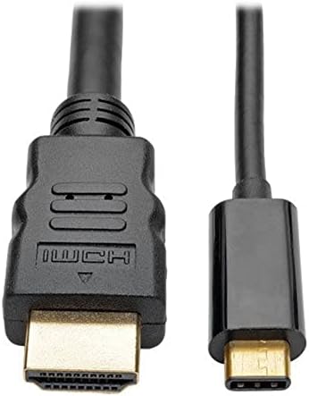 Tripp Lite USB C До Hdmi Адаптер Кабел Конвертор UHD Ултра Висока Дефиниција 4K x 2k @ 30hz M/M Thunderbolt 3 Компатибилен, USB