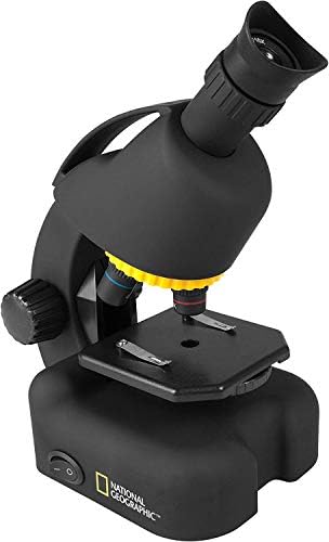 Национален Географски Средно Соединение Микроскоп За Деца - Батерија Напојува 40x-640X Зум Микроскоп Вклучувајќи Науката Комплет-LED