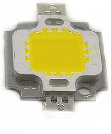 Ephasi 10pcs 10w бело/топло бело/црвено/зелено/сино/жолто LED чип 10W LAMP 10W LED чип 10W LED чип со висока моќност Интегриран чип-бел