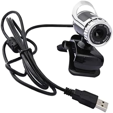 Milisten Веб Камера 2PCS USB Емитување Микрофон Со Случаен Живо Професионална Камера Боја Десктоп Видео Настава За Лаптоп Онлајн P Cam Црна Класи