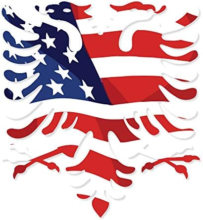 Применлива Игра на Зборови албански Орел САД Веење Знаме - Винил Налепница Налепница 10 инчен