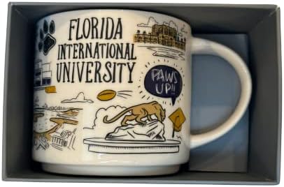 Старбакс Беше Таму Серија Кампусот Колекција Флорида Меѓународниот Универзитет Керамички Кафе Кригла, 14 Мл