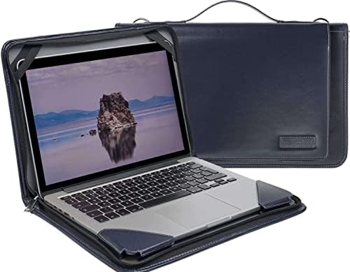 Бронел Сина Кожа Лаптоп Месинџер Случај-Компатибилен СО ASUS VivoBook 14 X412 14 Лаптоп