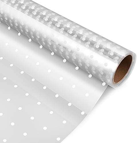 Чиста целофан хартија бела целофан практична завиткана целофан чиста ролна за завиткување на целофан за букет уметнички и занаети