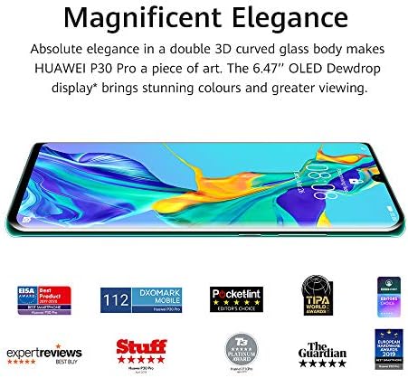 Huawei P30 Про Еден-SIM VOG-L09 8GB RAM МЕМОРИЈА + 128gb Фабрика Отклучен 4g/LTE Паметен Телефон-Меѓународна Верзија