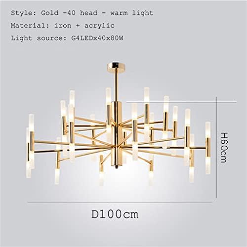Slynsw едноставен лустер уметнички дизајн суспендирана приврзова ламба осветлување дома златна црна декорација дневна соба светла
