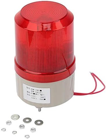 Ywbl-wh што ротира трепкачки сигнал светло црвен LED LED предупредувачки светло за индустриски сигнал аларм кула ламба сигнал 220VAC, копчиња