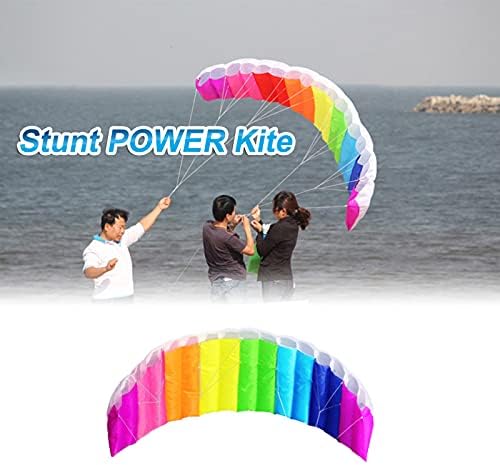 Goodilest Sport Kite, Power Kites Шарена голема брза брзина Виножито со двојна линија за трик за подарок 1м