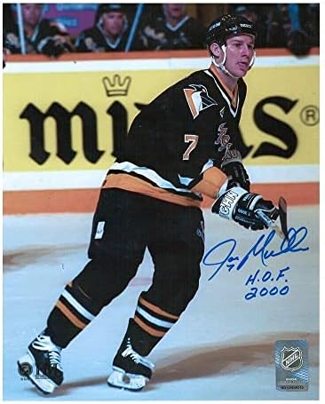 Photoо Мулен го потпиша Питсбург Пингвинс 8x10 Фото - 70248 - Автограмирани фотографии од НХЛ