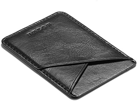 Држач за картички за мобилни телефони Arlgseln, мултифункционален ултра тенок лепило чанта ID/кредитни картички слотови паричник