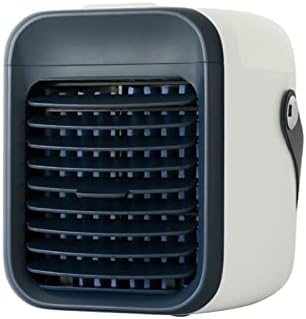 Yiisu B0F8G7 мини ладилник за воздух за десктоп тип-c Мал климатик домашен дом на отворено вентилатор