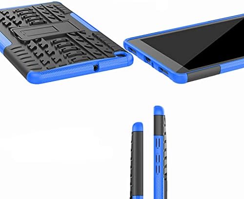 Двејбокс Случај За Samsung Galaxy Tab А 8.0 Инчен 2019 T290 T295 Хибриден Цврст Тежок Заден Капак Случај Со Kickstand Компатибилен Со Samsung