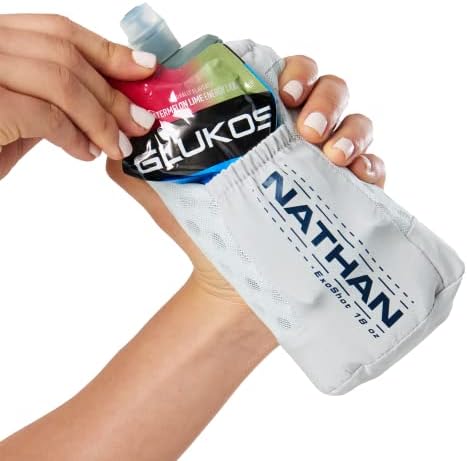 Nathan Exodraw & Exshot 2.0 Flask, рачно шише со вода за маратони, пешачење, ултра трчање и активност на отворено