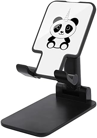 Еднорог панда мобилен телефон стојат преклоплив прилагодлив држач за десктоп на држачот за мобилен телефон компатибилен со таблетите за прекинувач за iPhone