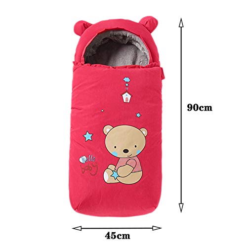 Бебешки торбички за бебиња Универзална прекрасна детска количка на ветровити зимски топло удобно новороденче вреќа за спиење за притисок,