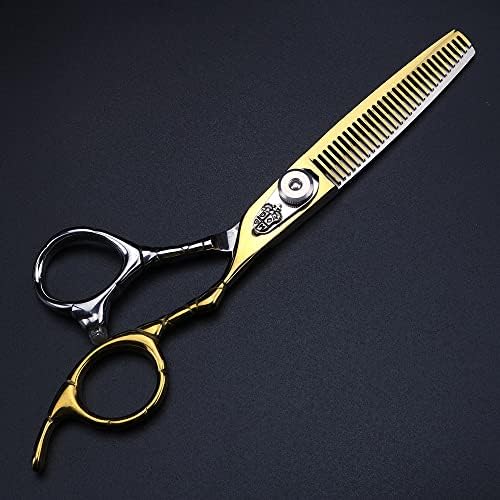 Ножици за коса од блекголд 6 инчи jp440c челик е погоден за семејно сечење коса, професионално сечење и слабеење ножици за фризерски стилови