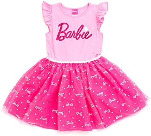 Барби Девојки Тул Фустан Мало дете На Големо Дете