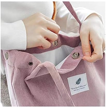 Забава млади розови чанти од розово корпорација за еднократна употреба за шопинг торба за плажа, испорака, намирници, книги