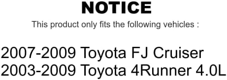 Комплет за филтри за воздух и кабина за Toyota 4Runner FJ Cruiser KFL-100256