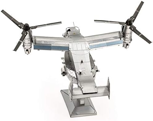 Фасцинации на метална земја V-22 Osprey 3D Metal Model Model пакет со пинцети