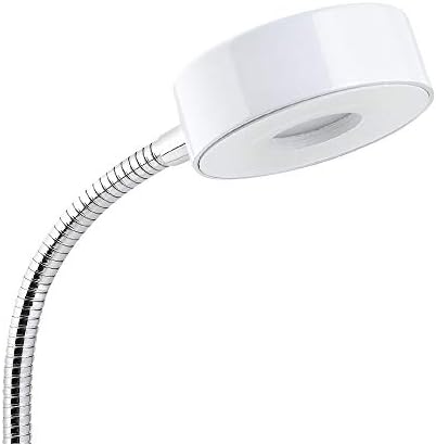 Интегрирана LED -ламба за LED LED -starвезда на Глобус, мат бела, хромирана гушавост, 5 вати, 250 лумени 12646