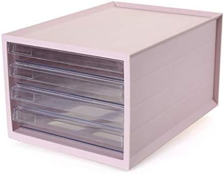 Кутија за складирање Десктоп кутија за складирање на фиоки за складирање на кабинет A4 Кабинет за датотеки со повеќеслојни консолидација за складирање