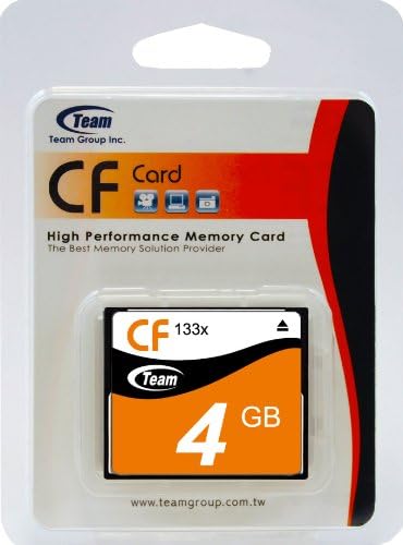 4gb Тим CF Мемориска Картичка Со Високи Перформанси 133x За Никон CoolPix 8400 8700. Оваа Картичка Доаѓа со.