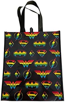 Legacy Licensing Partners DC Comics Justice League Rainbow Pride Голема торба за еднократно користење