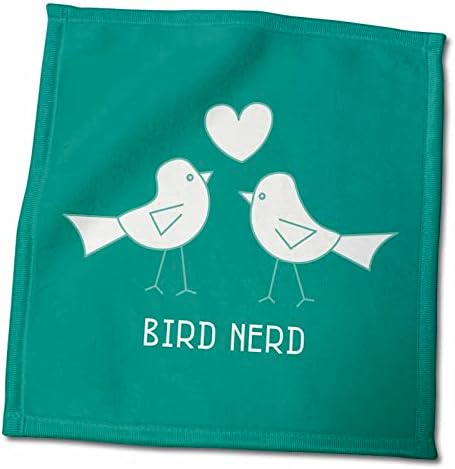 3Drose Janna Salak Designs Текстуална уметност - Нерда на птици смешен подарок за птици - крпи